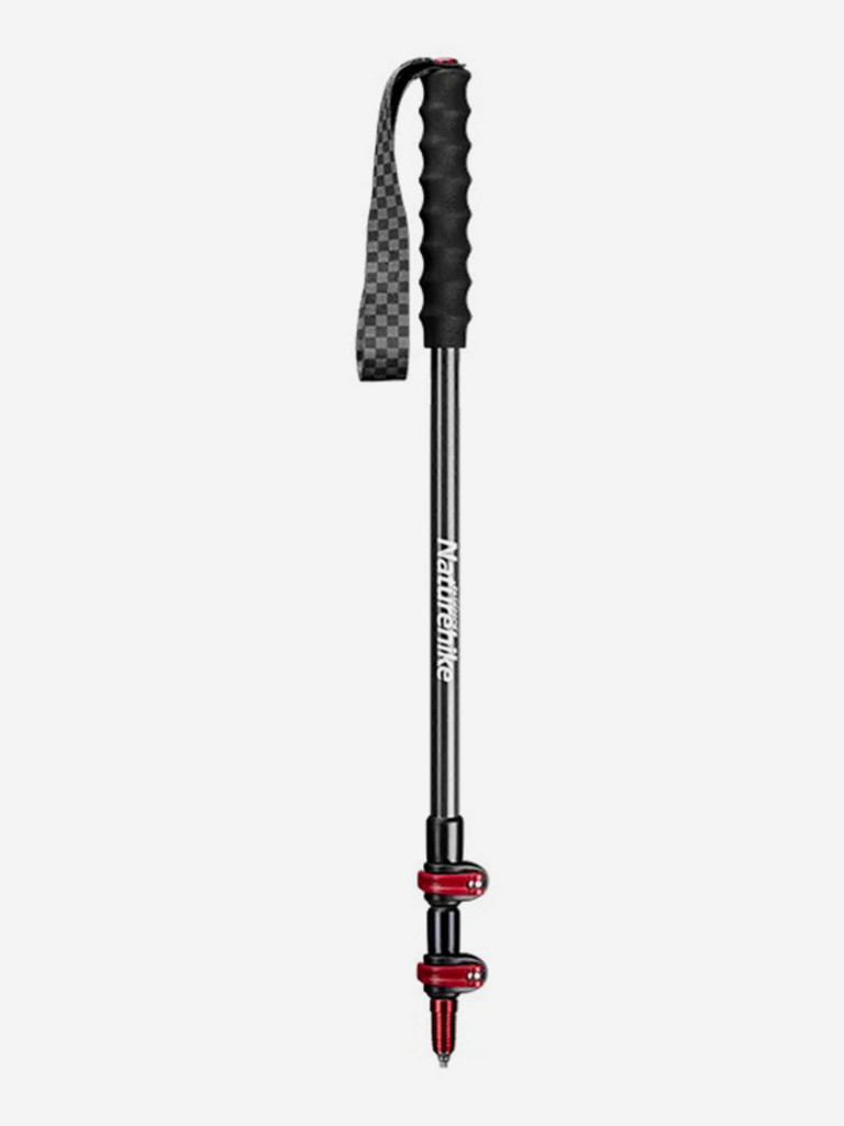 Палка Naturehike карбоновая красная 130 см, 1 штука