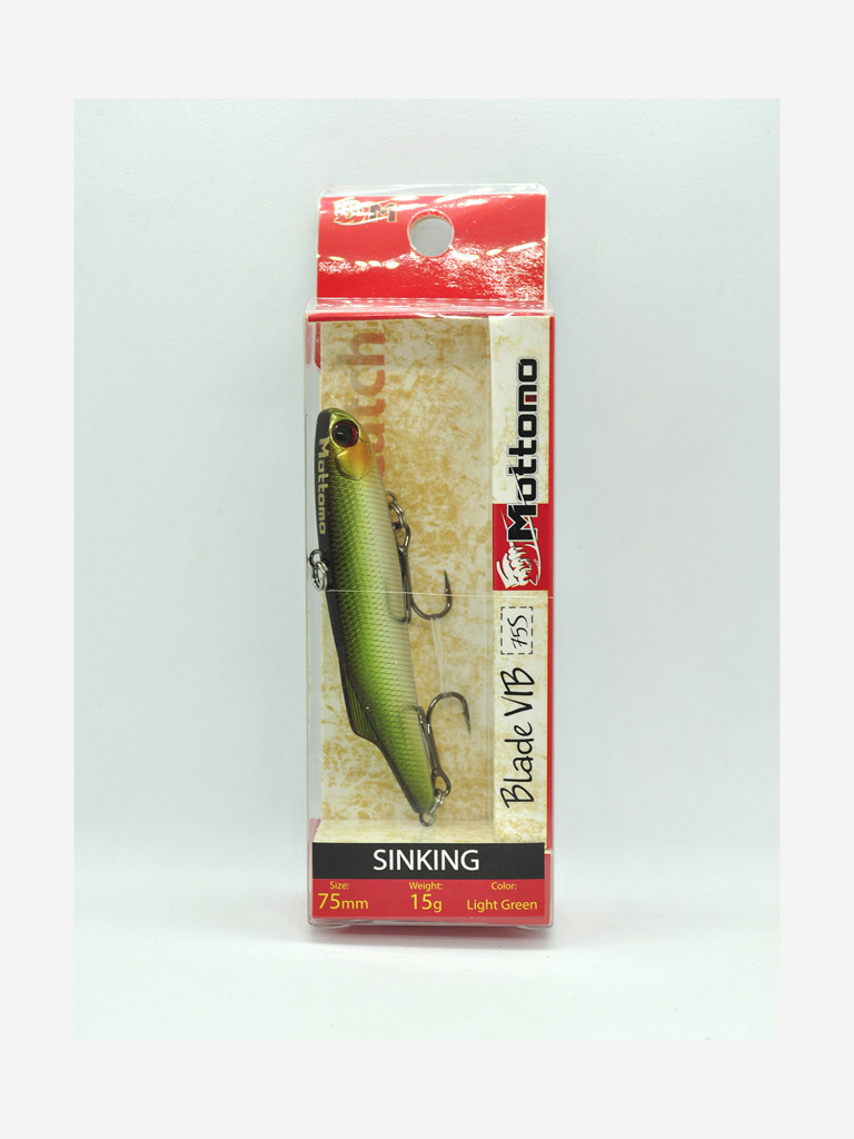 Воблер Mottomo Blade VIB 75S 15g Light Green