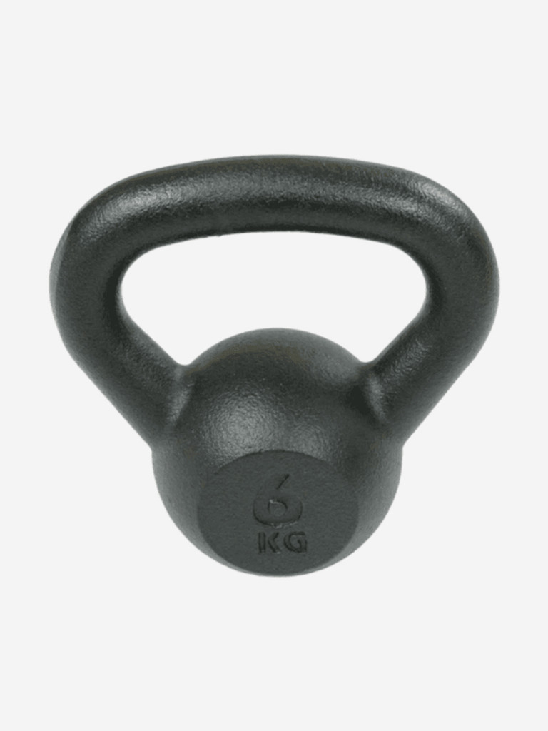 Гиря чугунная Sportlim 6 кг Черная