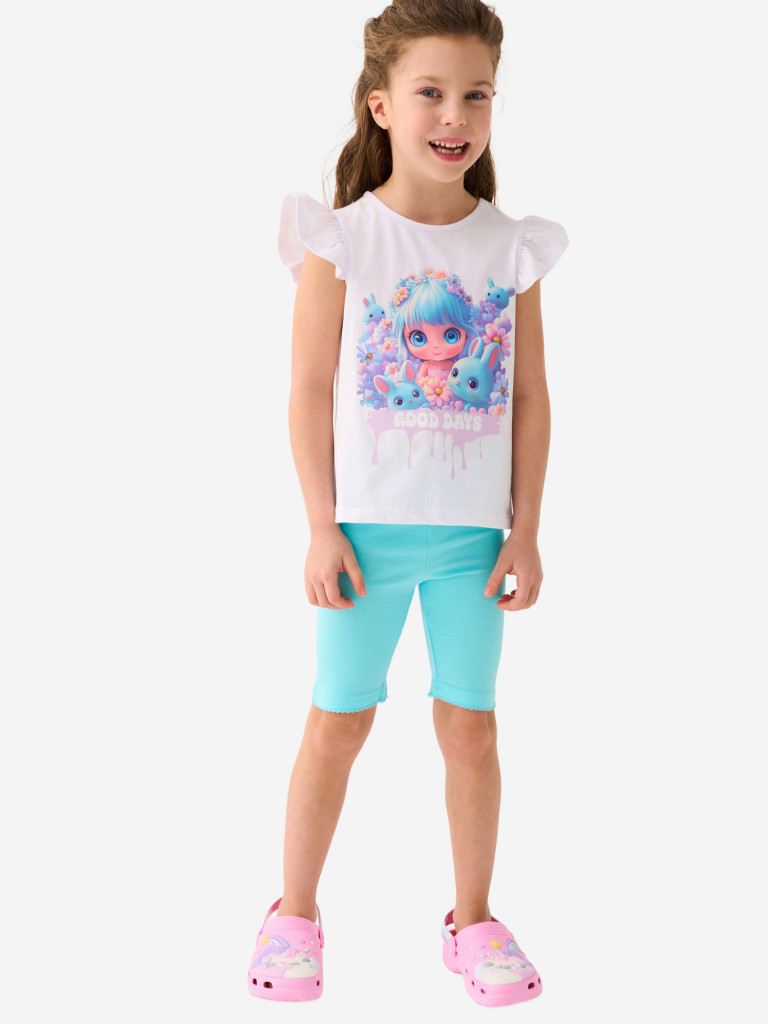 Легинсы укороченные, 2 пары в комплекте PlayToday