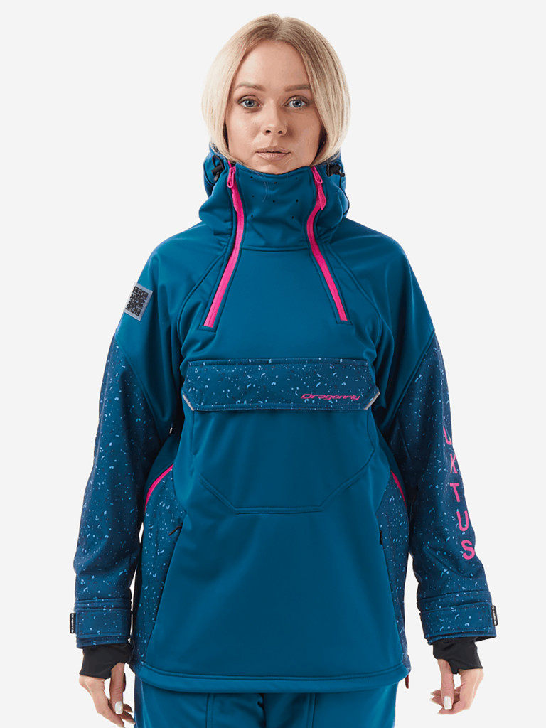 Куртка-анорак женская сноубордическая Dragonfly UKTUS