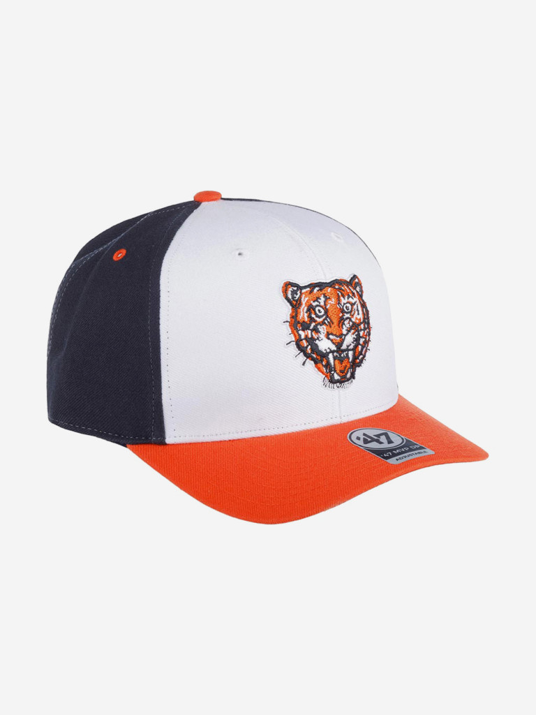 Бейсболка с сеточкой 47 BRAND BCPTN-CLZRP09WBP Detroit Tigers MLB (белый)