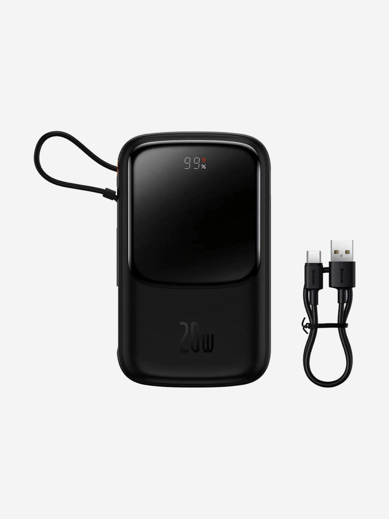 Внешний аккумулятор Baseus Qpow Pro 10000mAh, черный