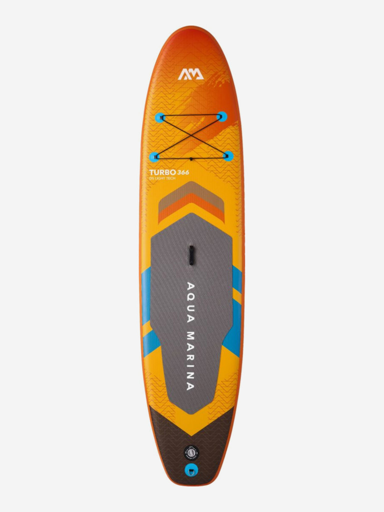 Надувной сапборд Aqua Marina Turbo, 12' 366*84*15 см, с электроплавником