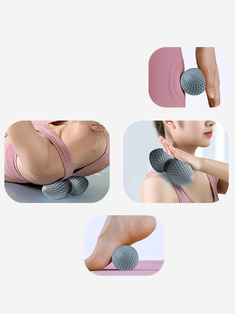 Массажный ролик PROIRON для МФР массажа 15х6,5 см