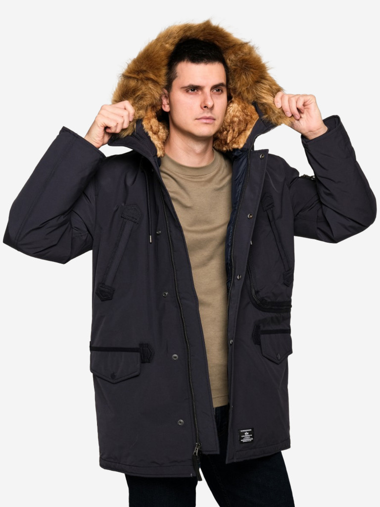 Парка утеплённая пуховая мужская N-3B Alpine Gen II Alpha Industries