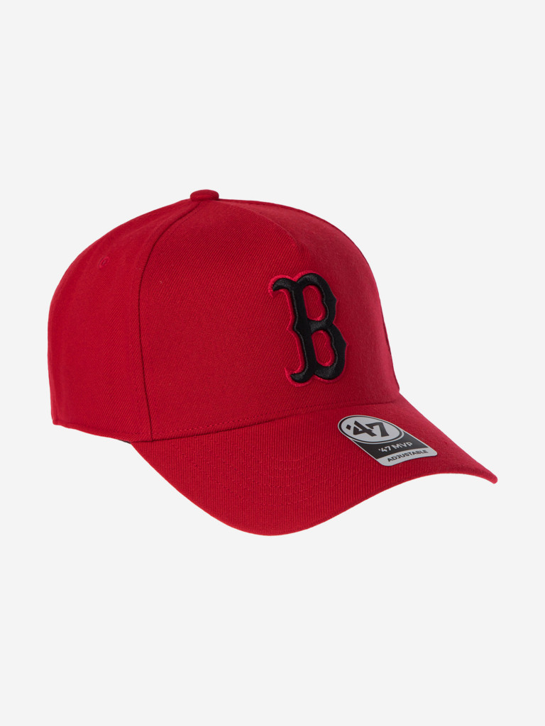 Бейсболка 47 BRAND B-MPDTP02WBP-RDBK Boston Red Sox MLB (красный)