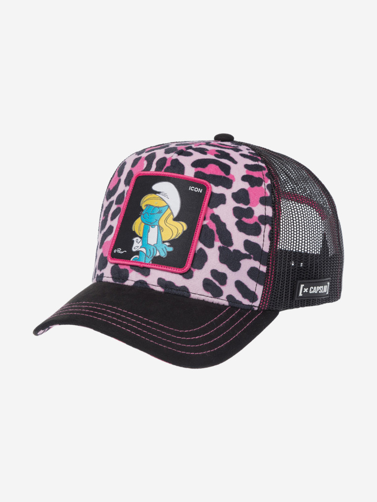 Бейсболка с сеточкой CAPSLAB CL/SMU/1/CT/SMU2/B The Smurfs Smurfette (розовый)