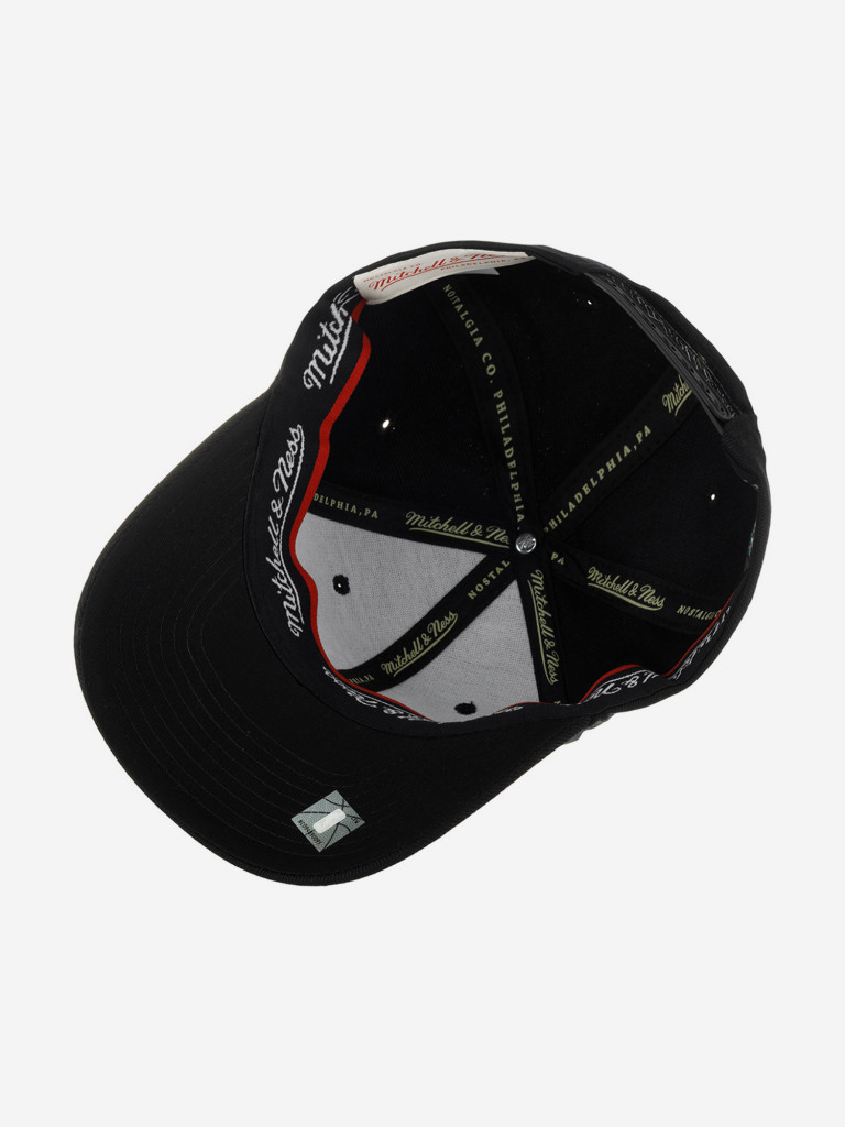 Бейсболка MITCHELL NESS HHSSINTL101-BCEYYPPPBLCK Boston Celtics NBA (черный)