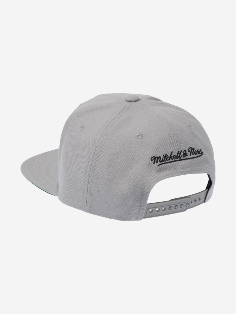 Бейсболка с прямым козырьком MITCHELL NESS HS10519-LAKGREY Los Angeles Kings NHL (серый)