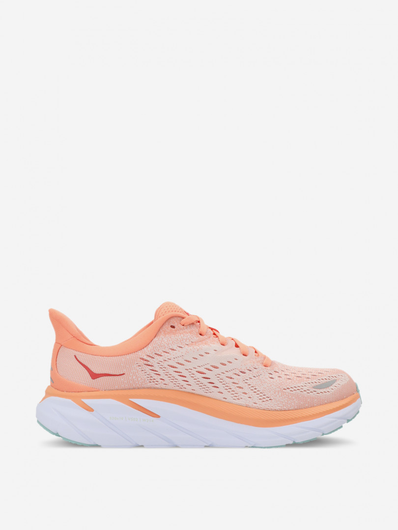 фото Кроссовки женские hoka one one clifton 8, оранжевый