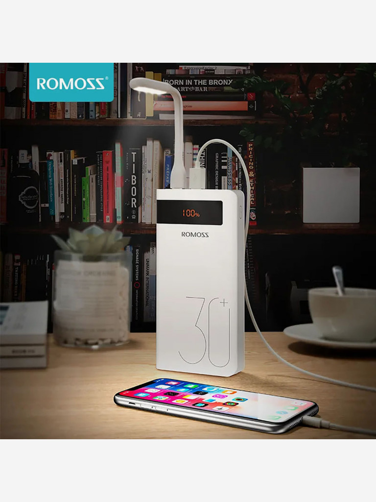 Внешний аккумулятор Romoss Sense 8P+ 30000 mAh
