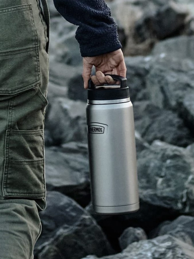 Термобутылка для чая 1,2л THERMOS ICON-212 стальн.