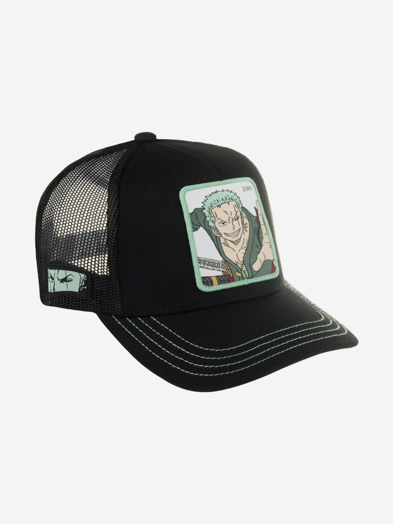 Бейсболка с сеточкой CAPSLAB CL/OP1/3/ZOR2 Junior One Piece Roronoa Zoro (черный)