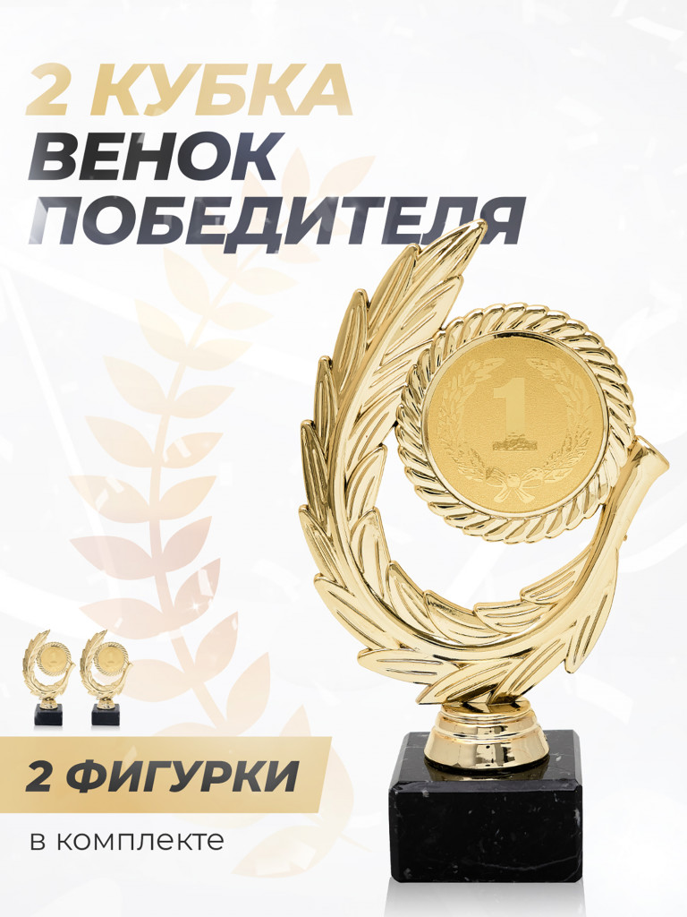 Кубки для награждения наградная атрибутика 2 шт.