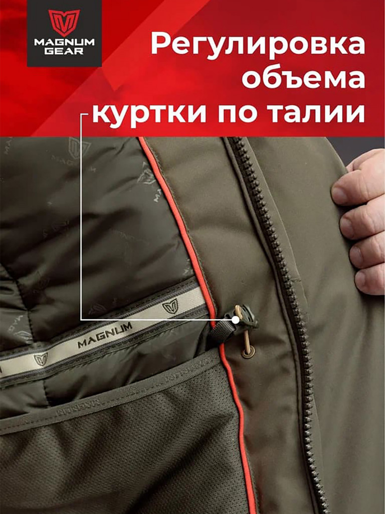 Парка мужская MAGNUM GEAR HUSKY PARKA -40° С хаки