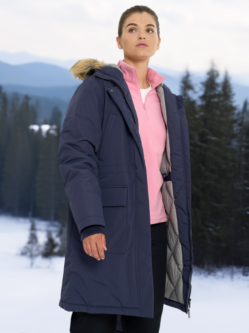 Пуховик женский Outventure Синий 13999₽