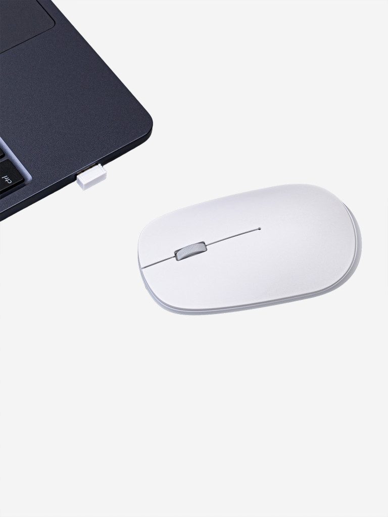 Мышь беспроводная Deppa Silent Mouse 2.4G / Bluetooth 5.1, 500 мА-ч, DPI