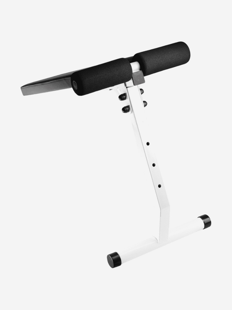 Скамья 2в1 Sportlim Пресс + Гиперэкстензия Белая