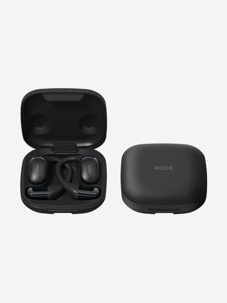 Беспроводные наушники с шумоподавлением ROCK X718 OWS Bluetooth Earphones черные