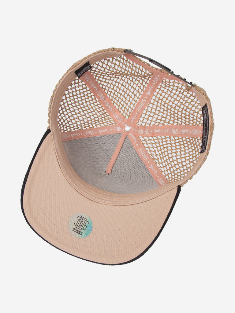 Бейсболка с сеточкой DJINNS HFT Casual Cord and Mesh (черный)