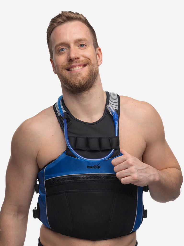 Спасательный жилет синий hikeXp Hydro Force Blue