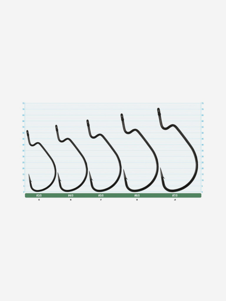 Крючок OWNER Jungle Wide Gap teflon №6/0 4шт