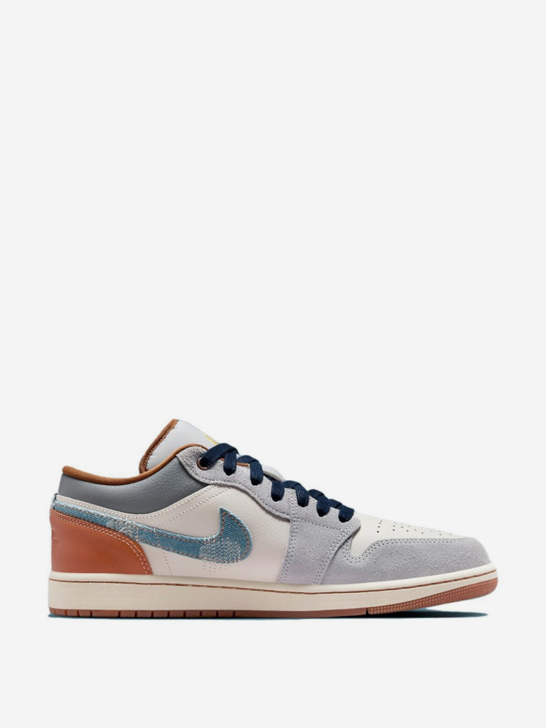Кеды мужские Jordan Air Jordan 1 Low SE Repaired Denim Swoosh