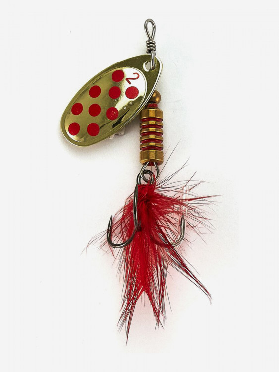 Блесна вращающаяся Lucky John SPIN X ROUND 02, вес 5 г