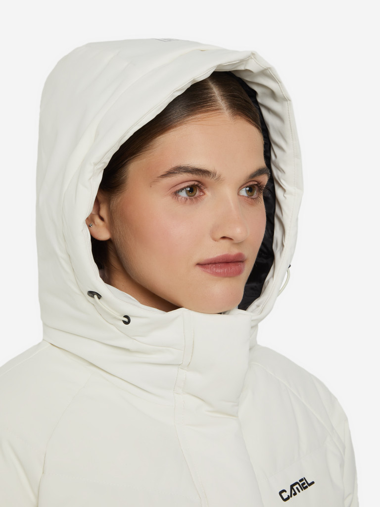 Пуховик женский Camel