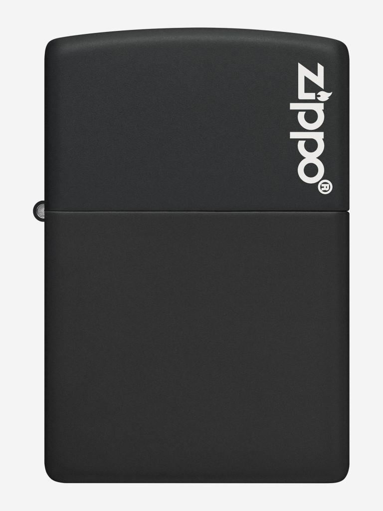 Зажигалка ZIPPO Classic с покрытием Black Matte, латунь/сталь, чёрная, матовая, 38x13x57 мм