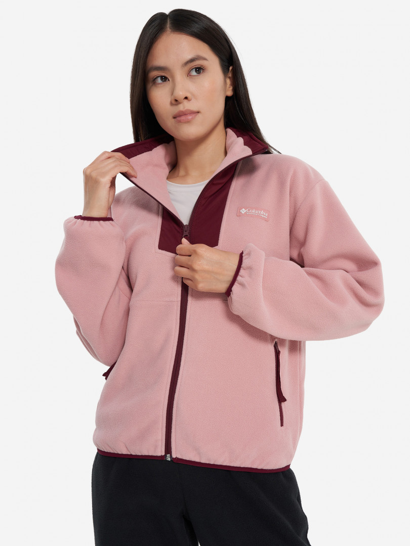 Джемпер флисовый женский Columbia Sequoia Grove Full Zip Fleece Розовый 5499₽