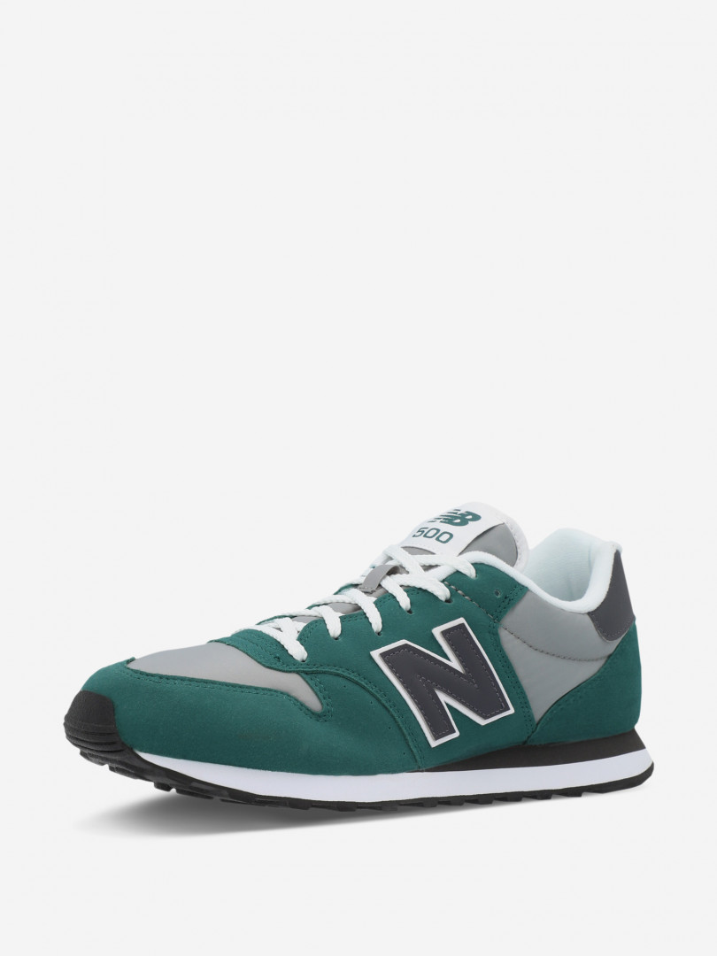 фото Кроссовки мужские new balance 500, зеленый