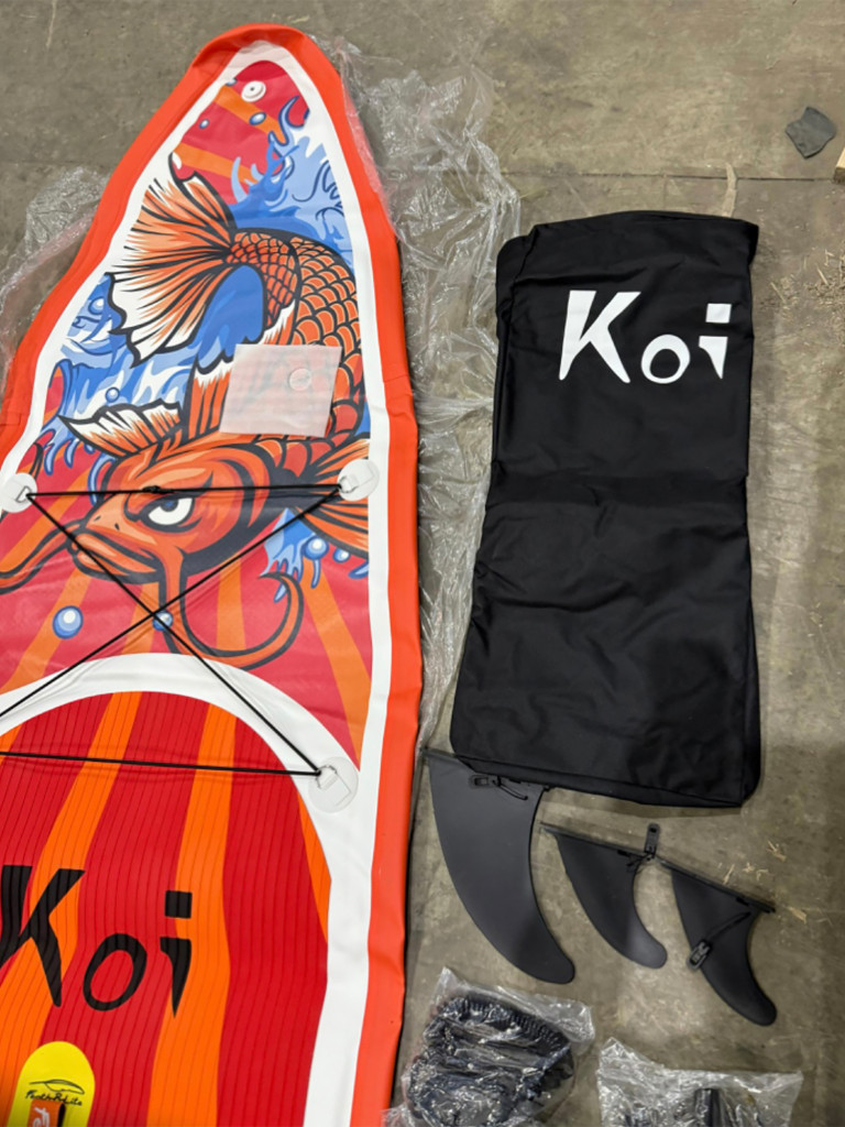 SUP-доска Funwater KOI 01E-S 350*84*15,полный комплект