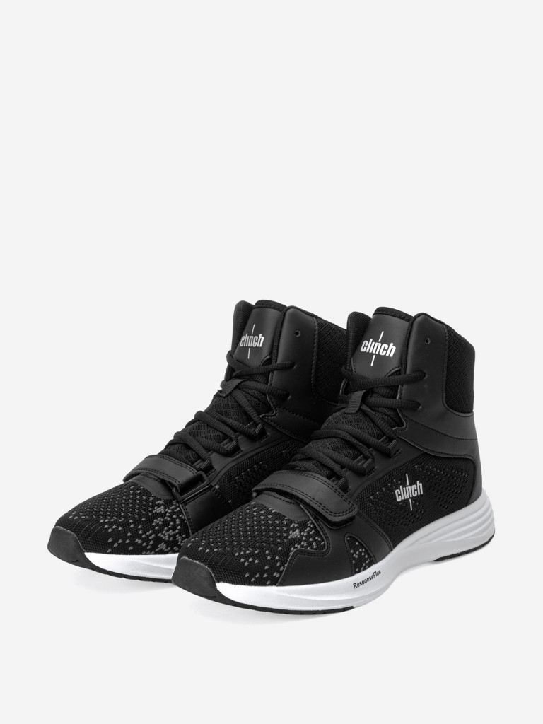 Боксерки Clinch Training черно-белые