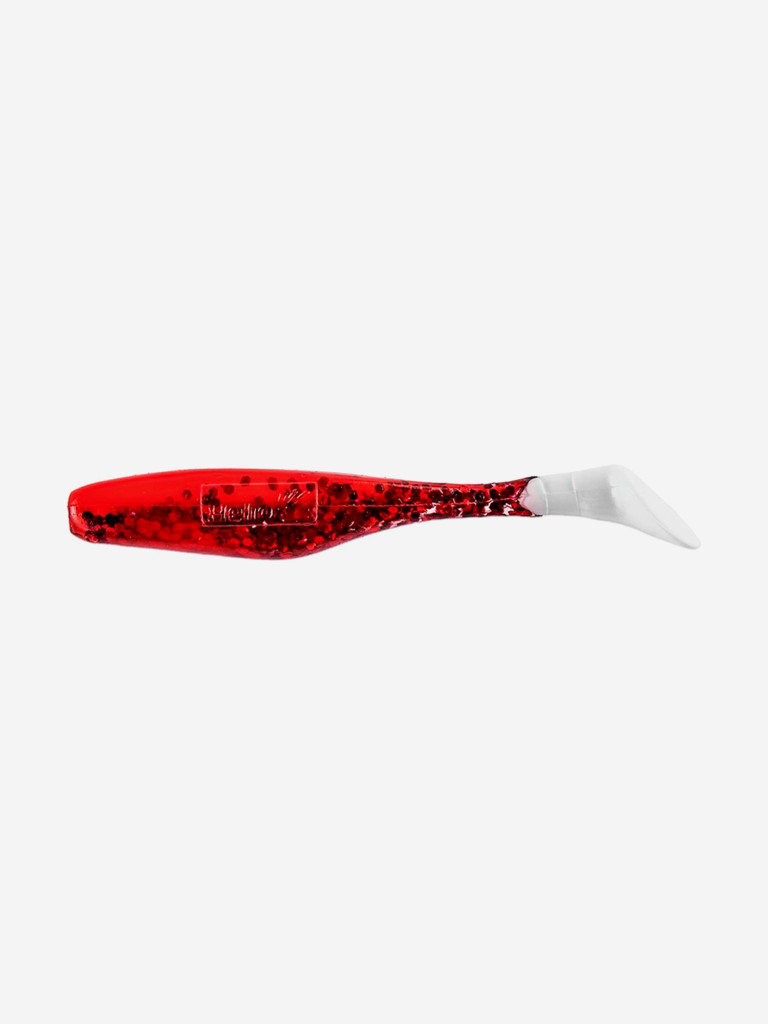Мягкая приманка Helios Vigor, 3,75'' / 9,5 см, Red Sparkles WT, 100 шт (HS-6-034-N)