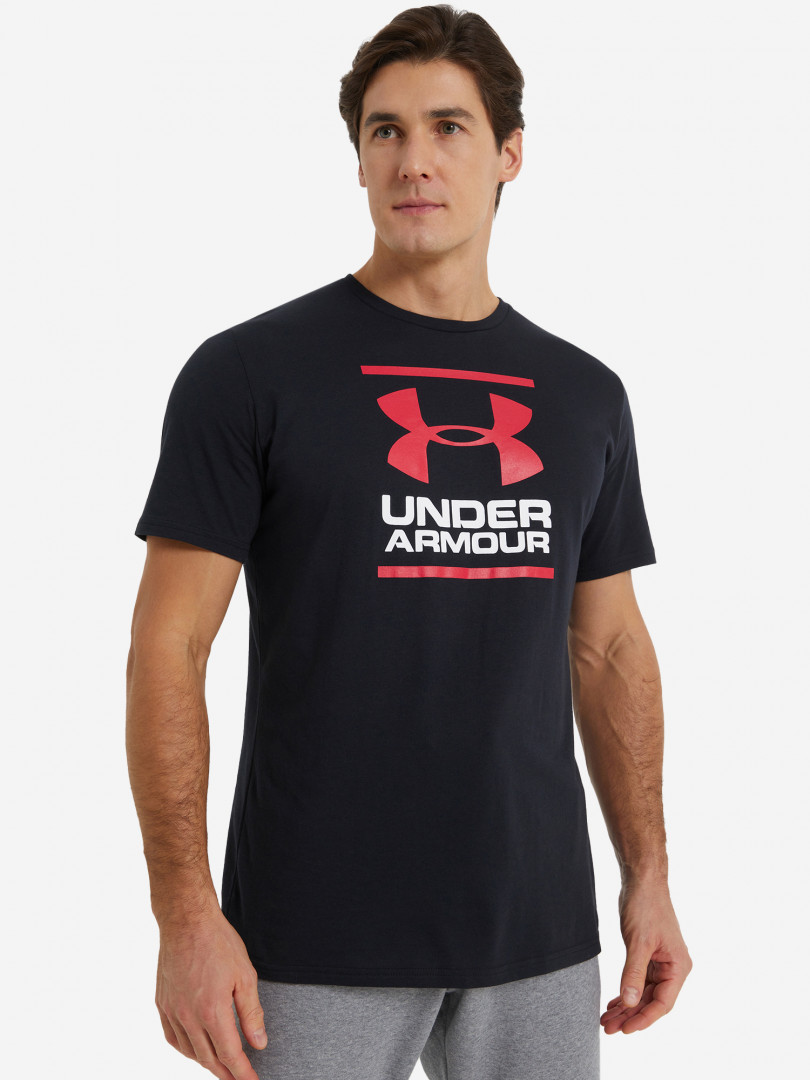 фото Футболка мужская under armour foundation, черный