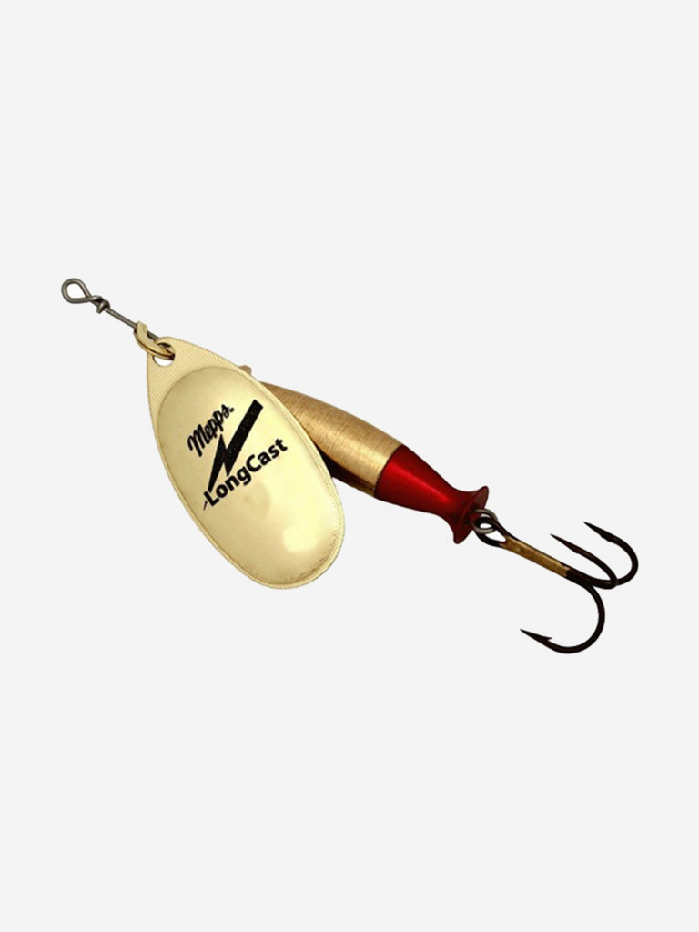 Блесна для рыбалки вертушка Mepps AGLIA LONG CAST, 4, G, комплект из 5 штук