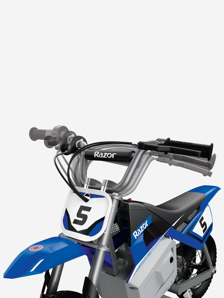 Электромотоцикл кроссовый для детей и подростков Razor MX350 - Синий