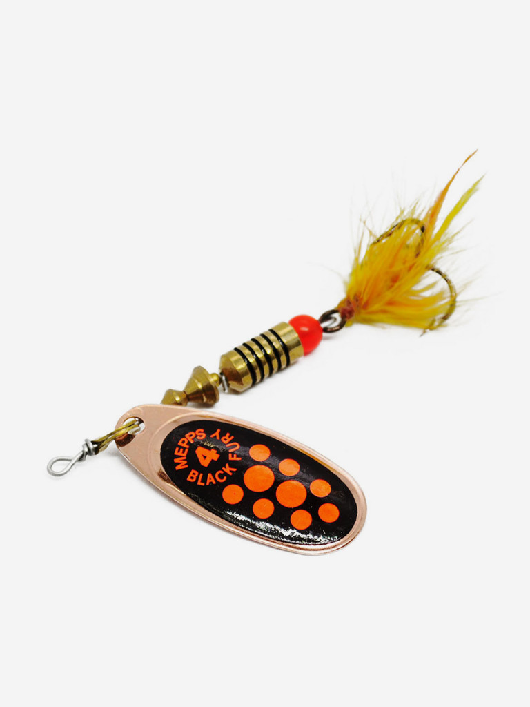 Блесна Mepps BLACK FURY ORANGE MCH CU №4