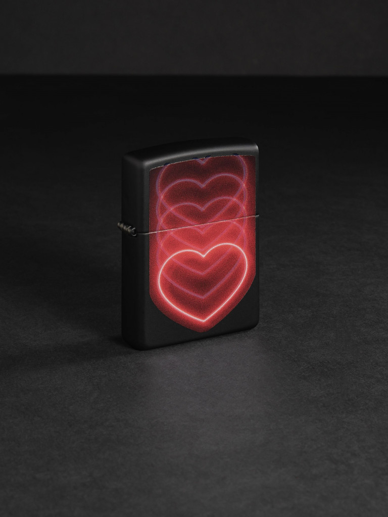Зажигалка бензиновая ZIPPO 48593 Hearts