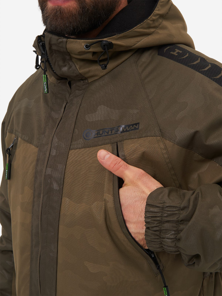 Костюм мужской Huntsman Горка-Люкс, демисезонный мембранный, для охоты и рыбалки