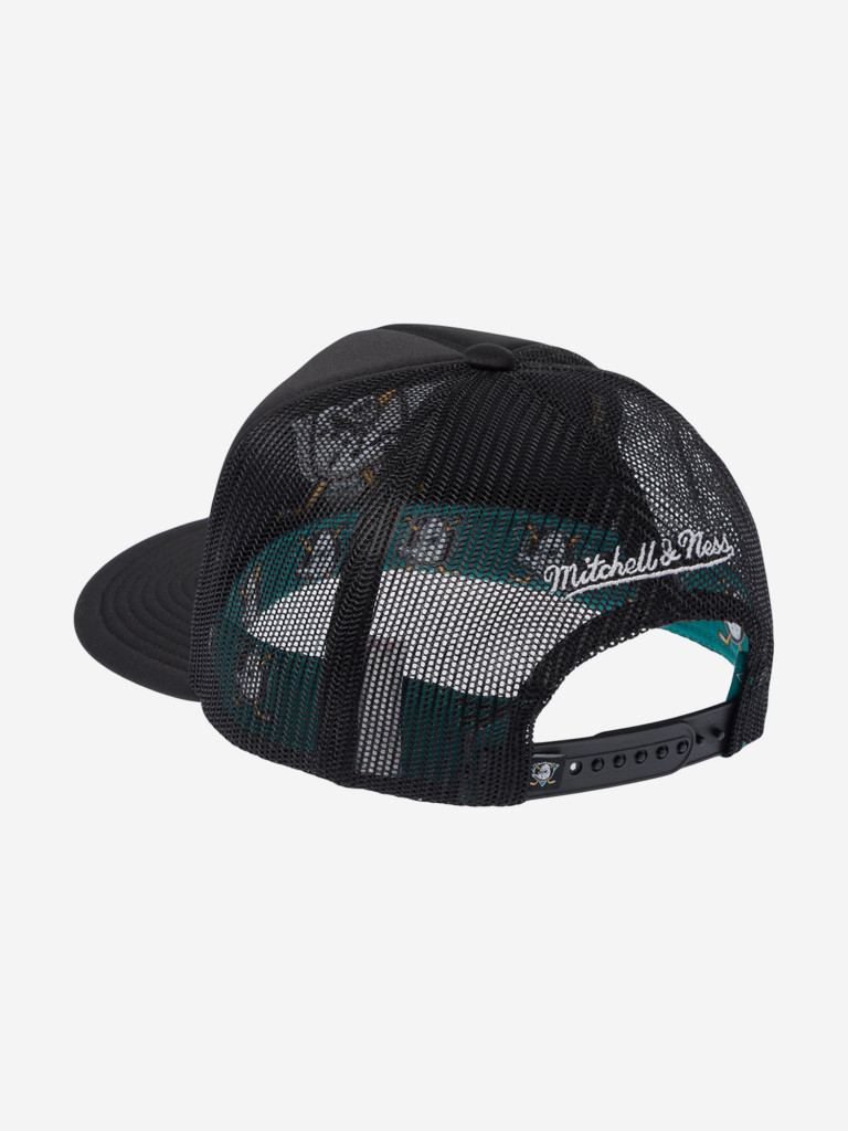 Бейсболка с сеточкой MITCHELL NESS HT11406-ADUBLCK Anaheim Ducks NHL (черный)