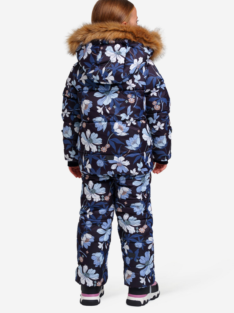 Комплект зимний для девочек: куртка, полукомбинезон PlayToday