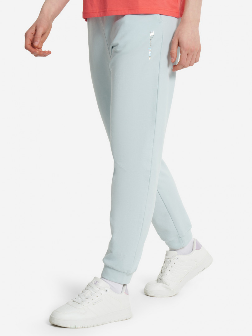 Брюки женские Champion Glossy Logo Голубой 2349₽