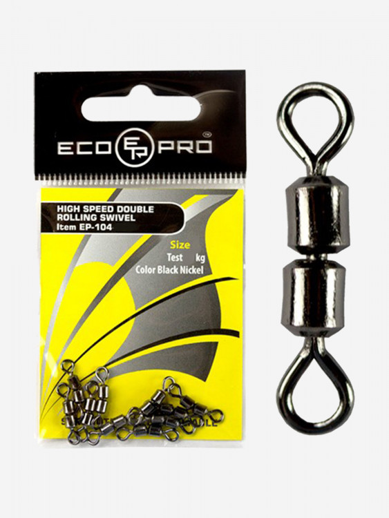 Вертлюг для рыбалки ECOPRO EP-104 ( 1упк. по 10шт.)