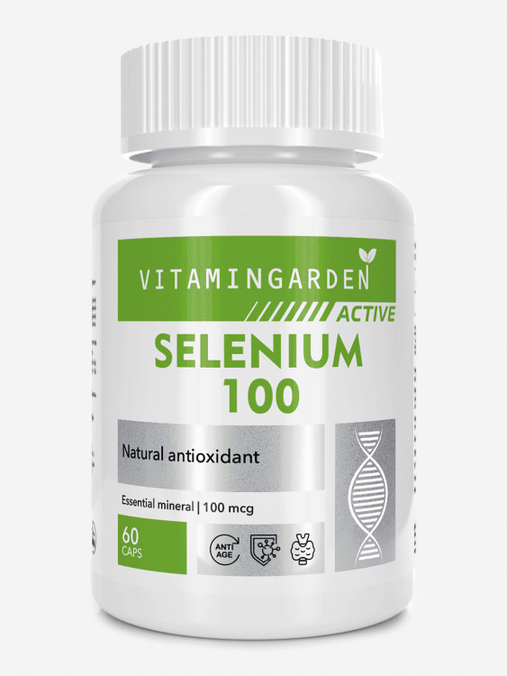Селен 100 мг VITAMIN GARDEN ACTIVE, 60 капсул