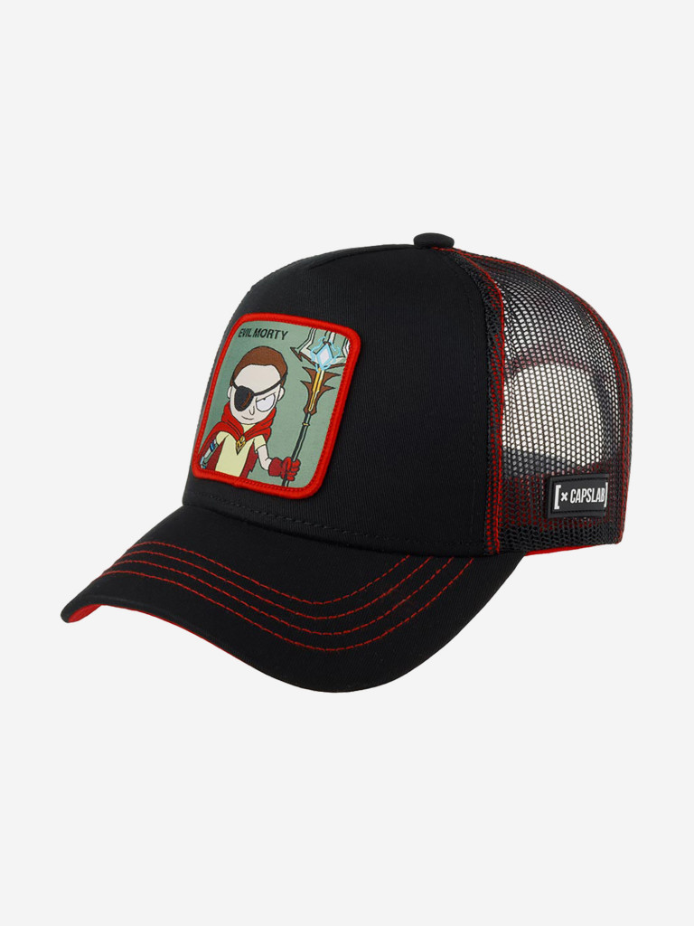Бейсболка с сеточкой CAPSLAB CL/REM2/1/CAS/EV1 Rick and Morty Evil Morty (черный)