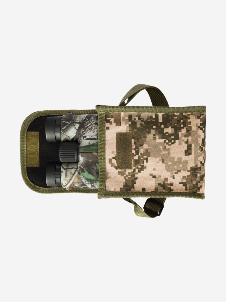 Бинокль Levenhuk Camo Moss 10x42 с сеткой