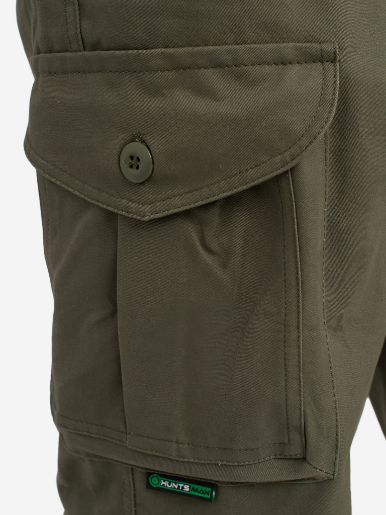 Брюки тактические мужские летние Huntsman Крафт из ткани Cotton